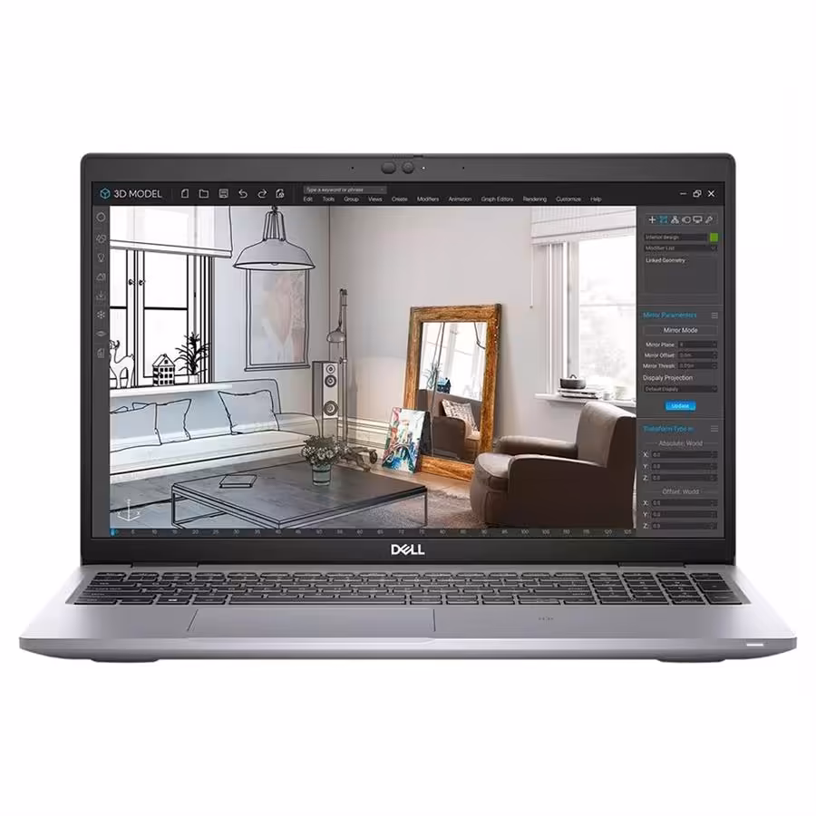 لپ تاپ دل 15.6 اینچی مدل Precision 3560-D پردازنده Core i5 رم 16GB حافظه 512GB SSD گرافیک 2GB T500 D6