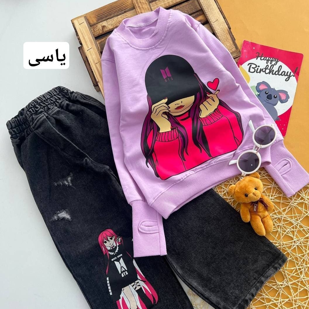 بلوز شلوار دخترانه