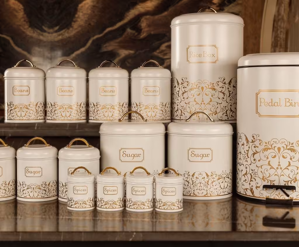 سرویس آشپزخانه 15 پارچه بی.وی.کی کد 5396