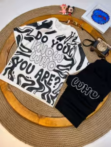 ست اسپرت نگین کاری خطی