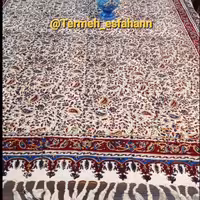 سفره قلمکار بادامی سایز 100در 150