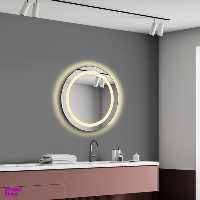 آینه بک لایت دلفین مدل NQ-60-round