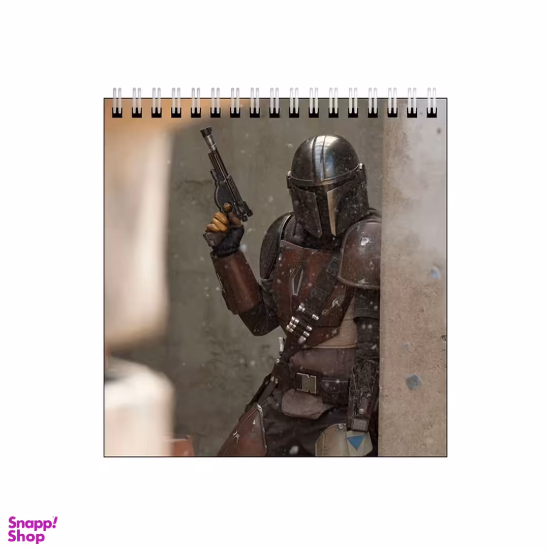 دفتر طراحی 60 برگ طرح سریال ماندالورین کد 1766557