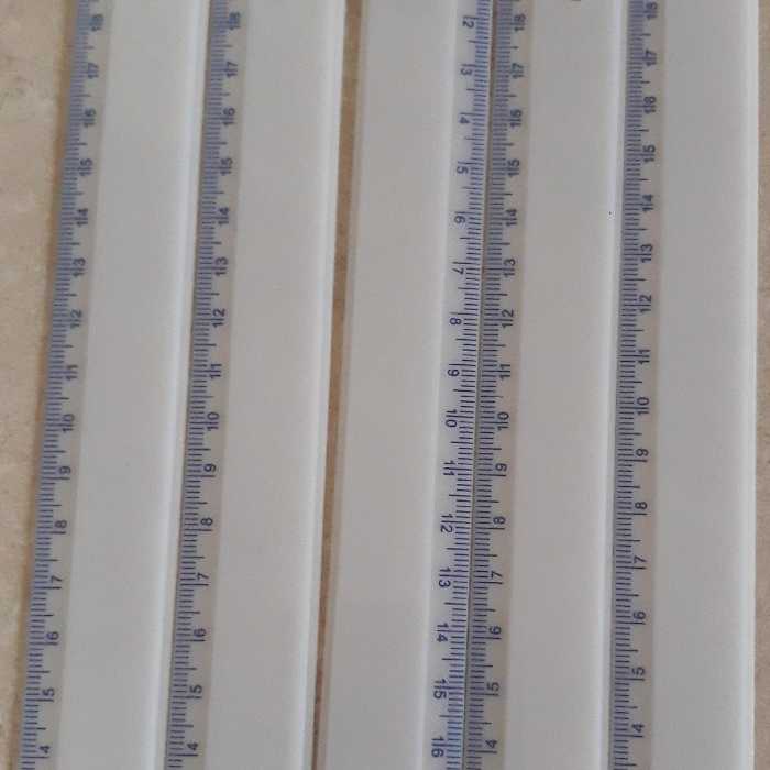 خط کش 20 سانتیمتری(پک 3 عددی)