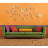 آیینه طرح قلب کد Z08