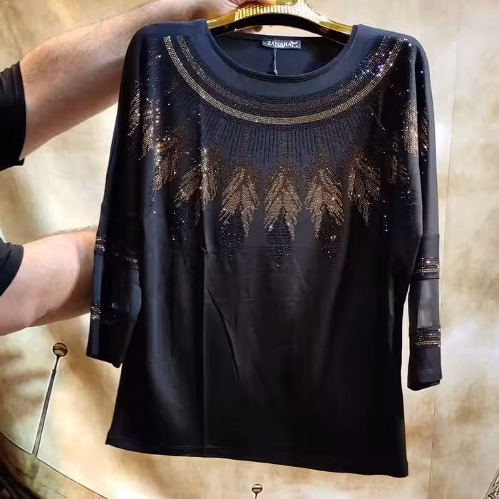 بلور مجلسی کارشده ترک