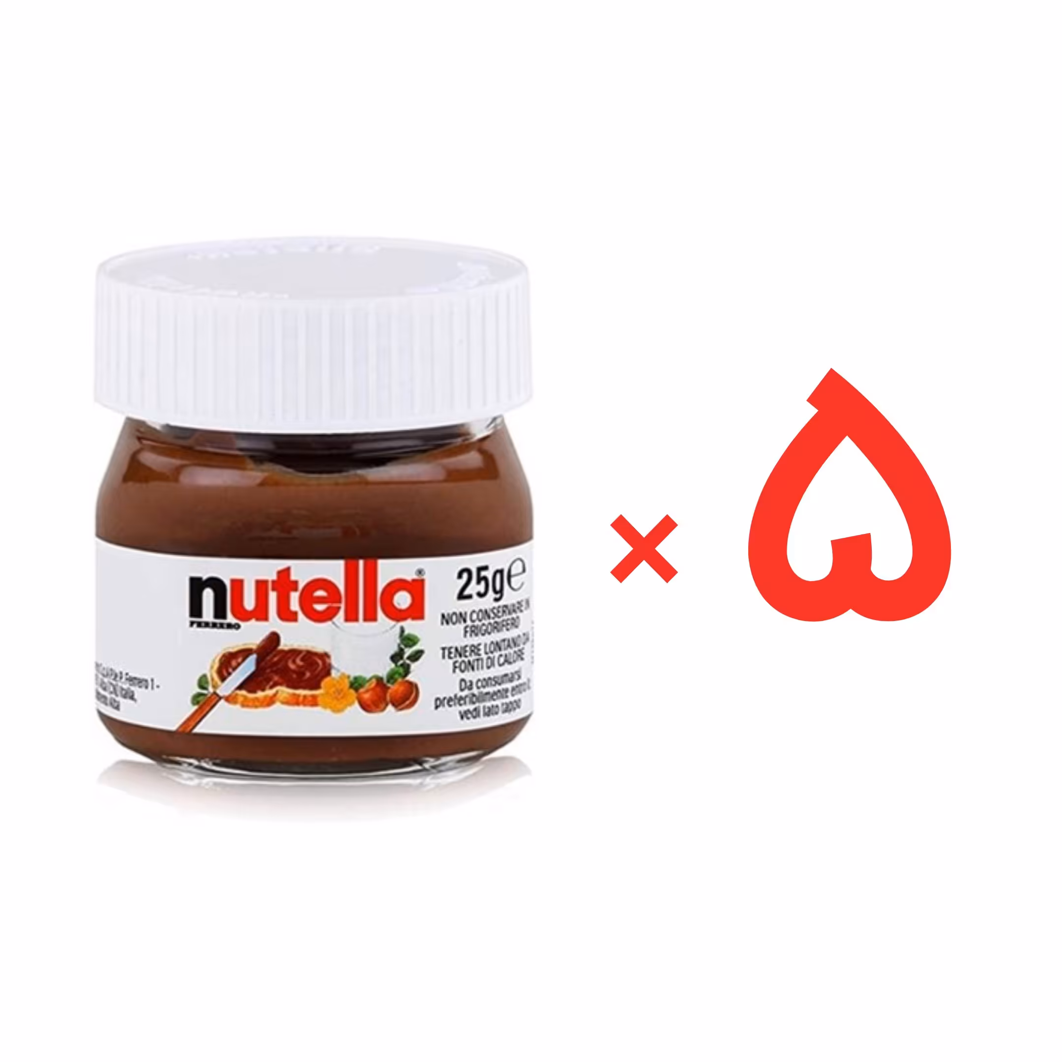 5 عدد شکلات صبحانه نوتلا 25 گرمی