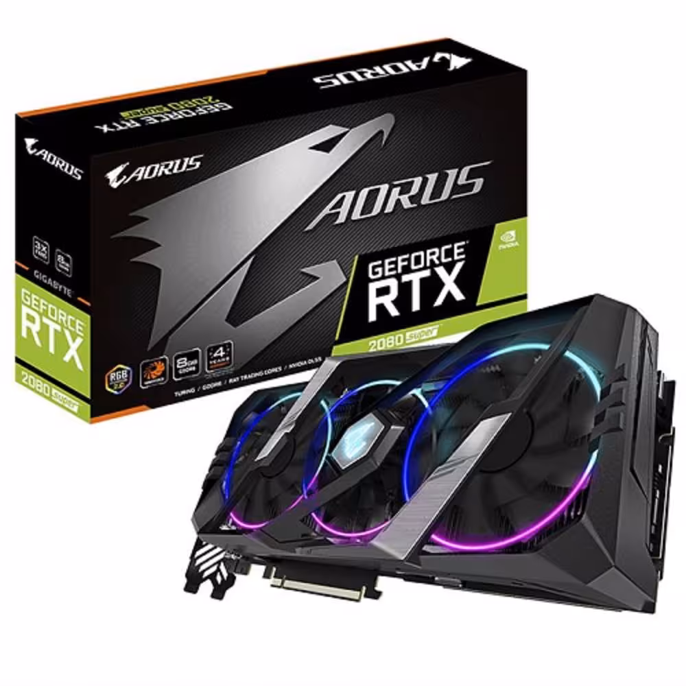 کارت گرافیک گیگابایت مدل AORUS GeForce® RTX 2080 SUPER