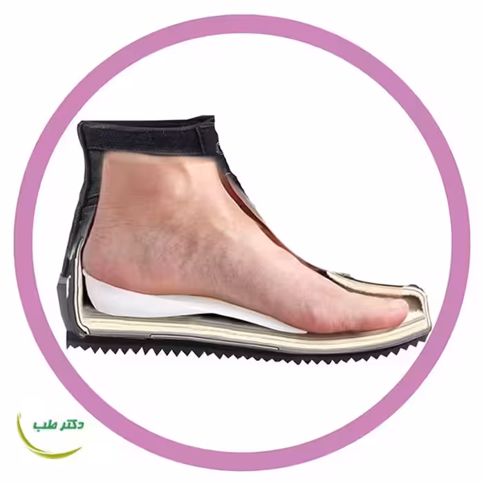 نیم کفی طبی کمردرد و افزایش قد برند اسپنکوژل SpencoGel مدل 1026