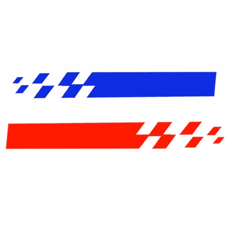 برچسب بدنه خودرو ایران استیکر طرح HOOD CAR کد300 بسته 2 عددی

