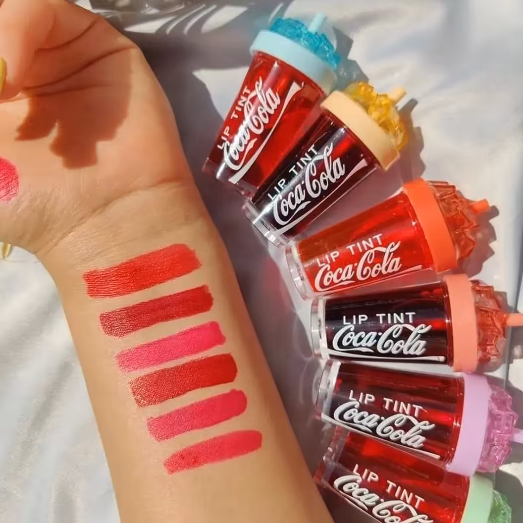 تینت لب نوشابه ای کوکا نارنجی