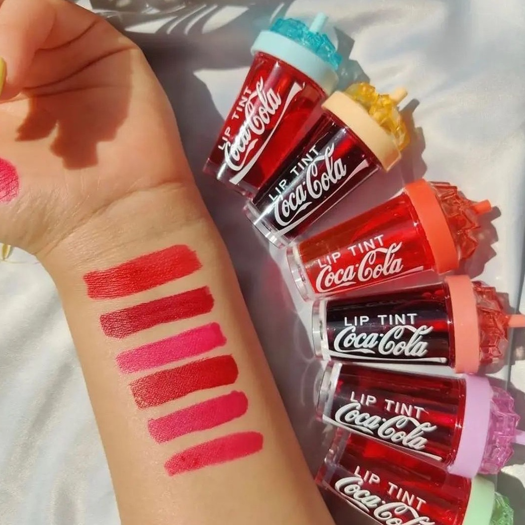 تینت لب نوشابه ای کوکا نارنجی