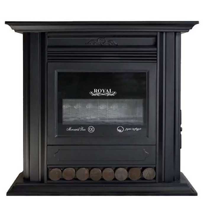 بخاری گازی مروارید سوز طرح شومینه مدل رویال 28000