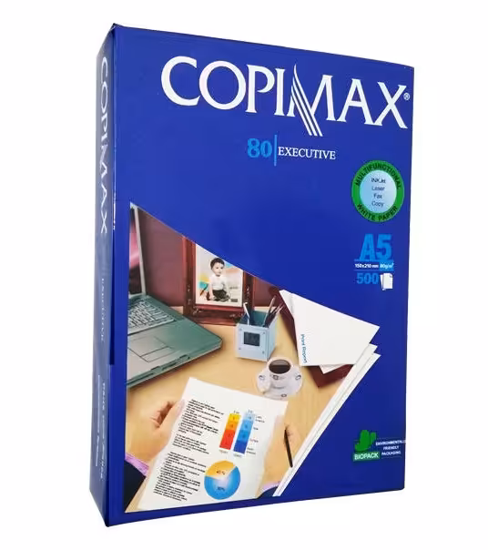 کاغذ A5 کپی مکث مدل اکسلنت 80 بسته 500 عددی