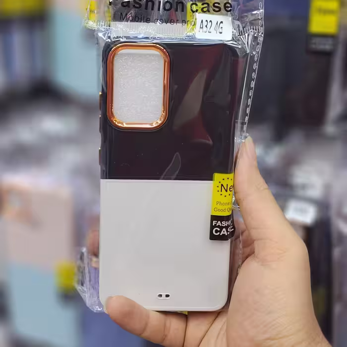 کاور مدل متال دو رنگ مناسب برای گوشی سامسونگ a32-4G