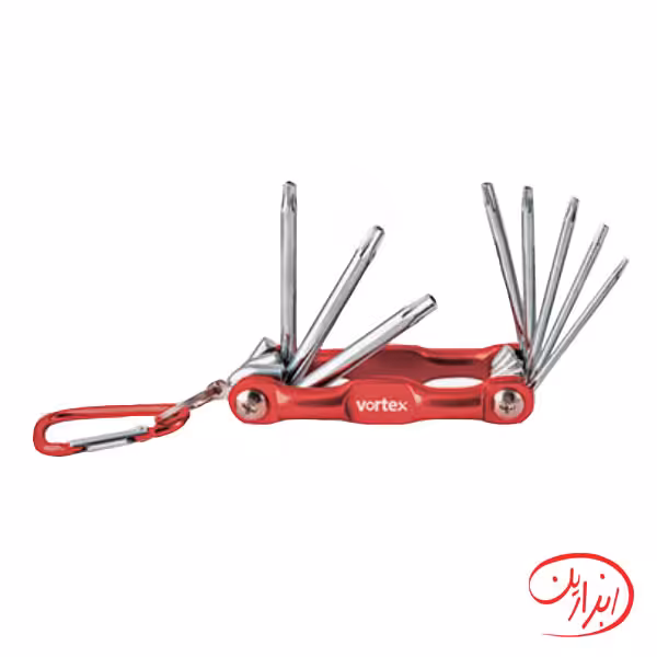 مجموعه آلن 8 عددي چاقویی ستاره پلاس ورتکس