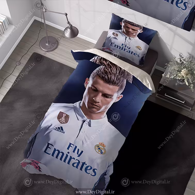 روتختی سه بعدی فوتبالی طرح کریستیانو رونالدو pk-4205