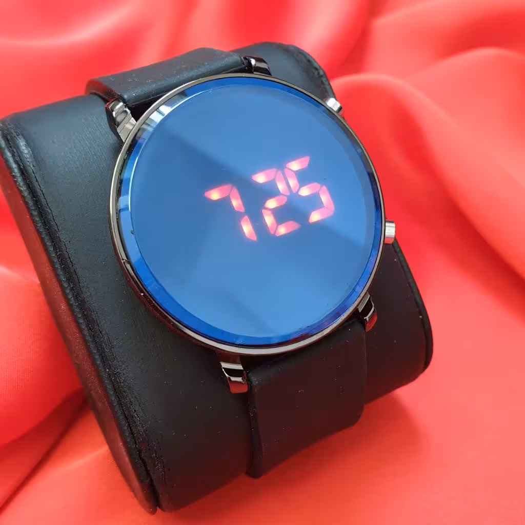 ساعت مچی نمایش دیجیتالی ال ای دی فلزی LED 