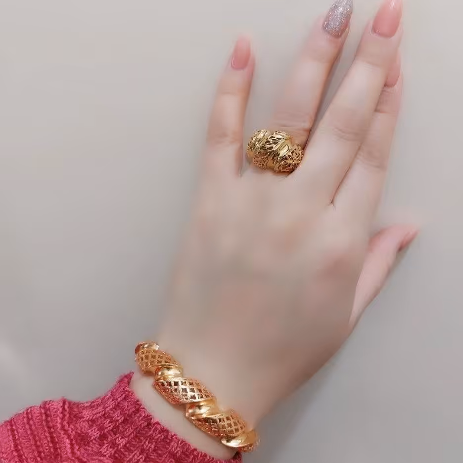  دستبند انگشتر ست