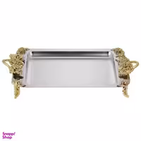 سینی دسته طلایی کد 9526