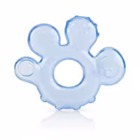 دندانگیر 3  ماه همراه با مایع خنک کننده نابی NUBY آبی