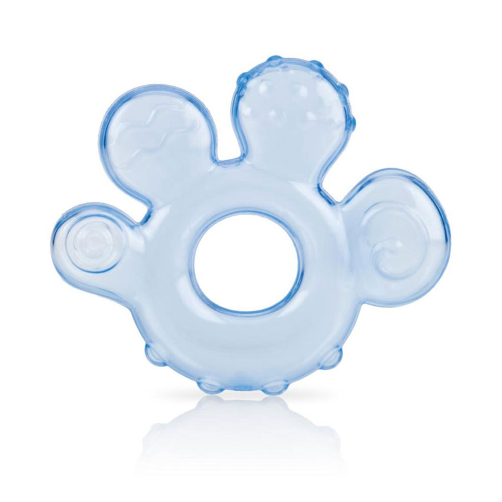 دندانگیر 3  ماه همراه با مایع خنک کننده نابی NUBY آبی