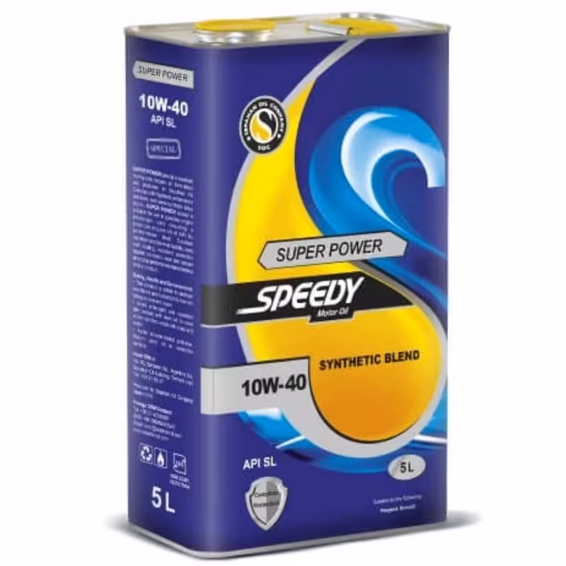 روغن موتور سوپر پاور اسپیدی اسپشیال 5 لیتری SL 10w40