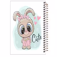 دفتر شطرنجی مشایخ طرح خرگوش کد CH6