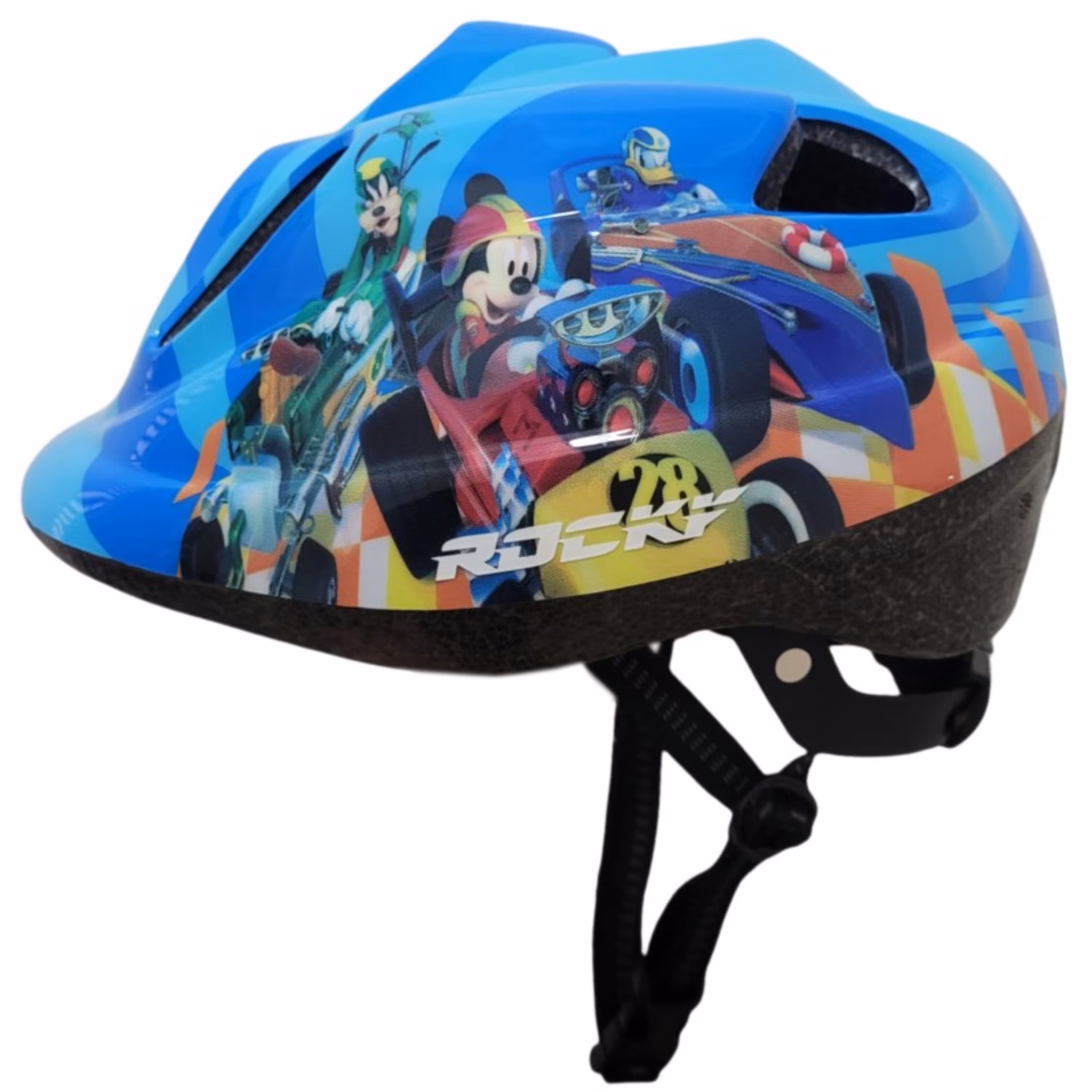 کلاه ایمنی دوچرخه راکی مدل HB5-2 آبی آسمانی کد 1301202