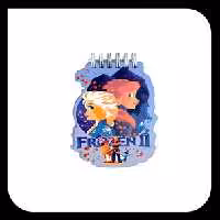 دفترچه دوربر طرح فروزن مدل السا و آنا 2