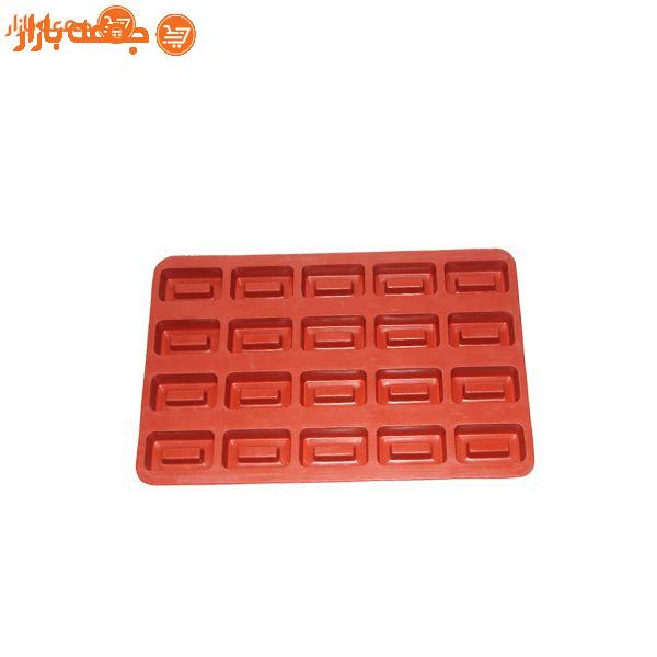 قالب سیلیکونی شیرینی ساوارین مستطیل