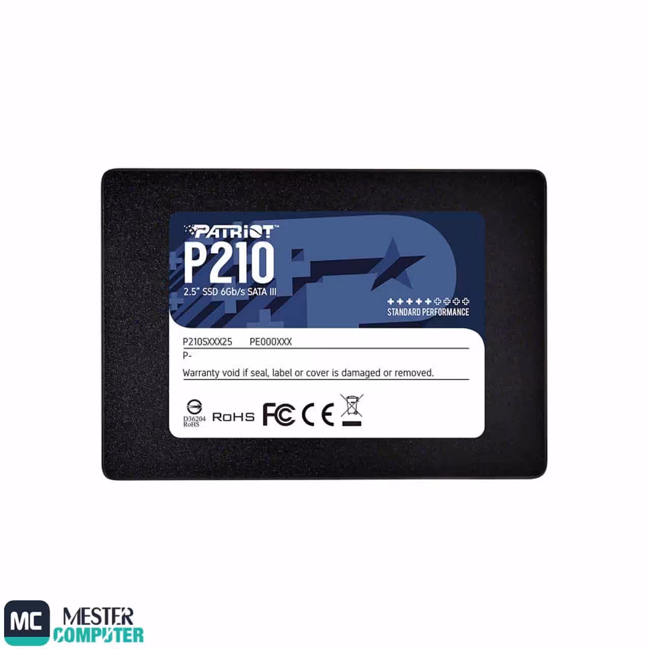 قیمت و خرید هارد SSD Patriot P210 256 GB | مستر کامپیوتر | آسوده خرید کنید
