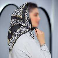باندانا یا مینی اسکارف نخی طرح پیچازی ارسال رایگان 
