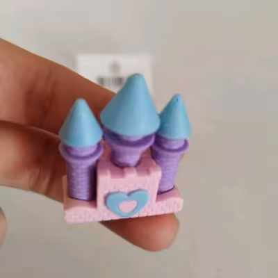 پاککن فانتزی پازلی طرح قلعه(مناسب برای جوایز مدرسه)