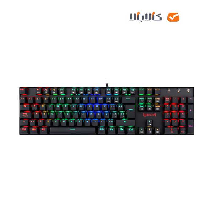 کیبورد ردراگون FIZZ K617: RGB و سوئیچ قرمز با کیفیت