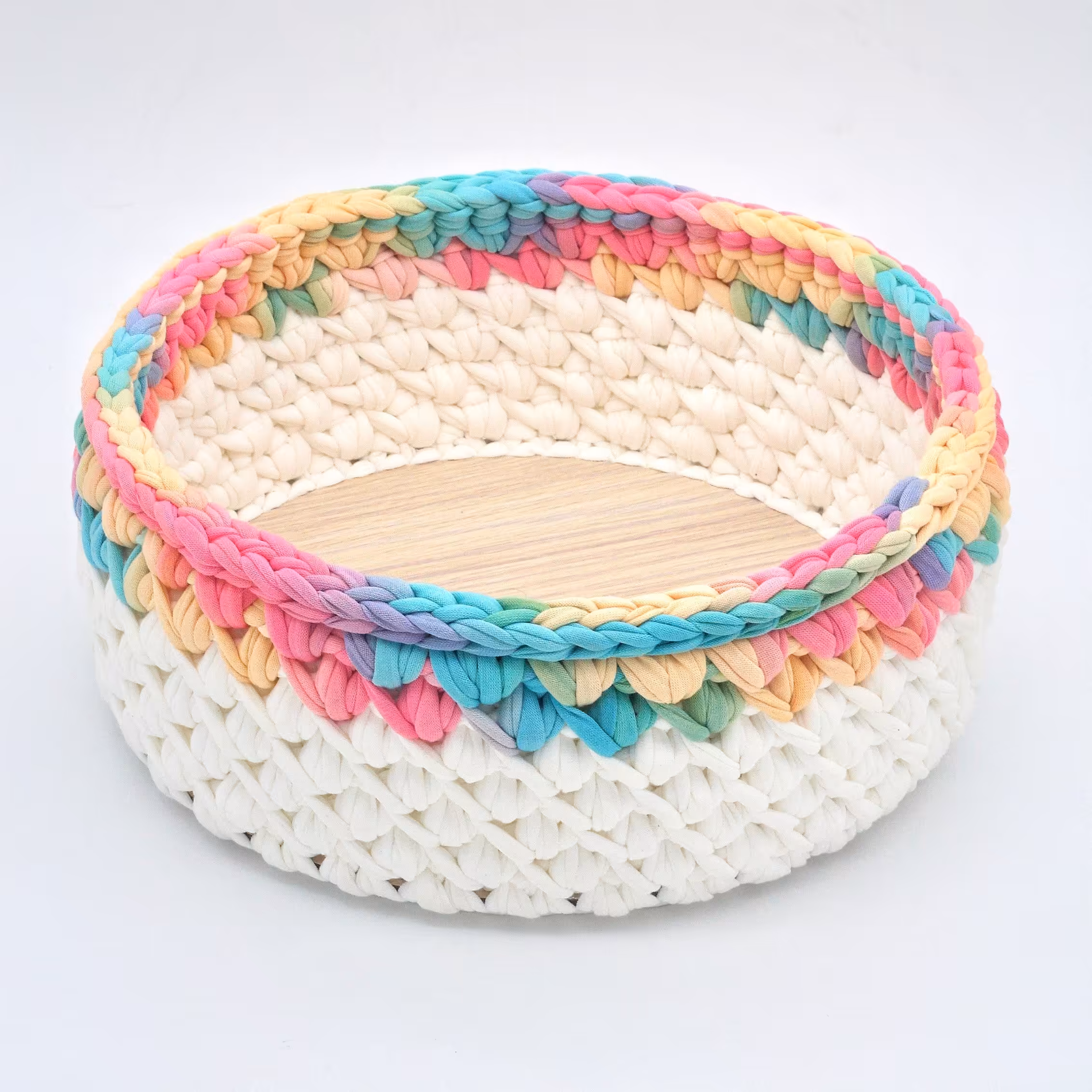 سبد تریکو بافت کج راه