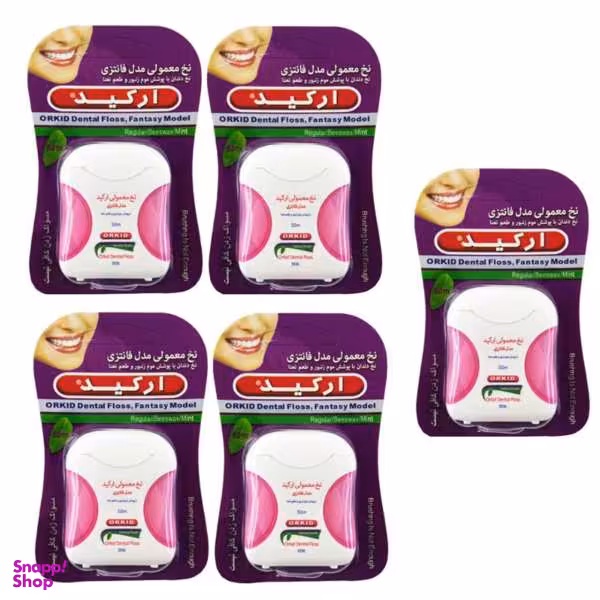 نخ دندان ارکید (Orchid) مدل 007 بسته 5 عددی