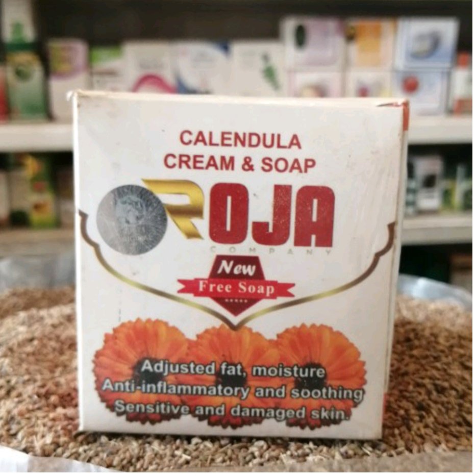 کرم و صابون همیشه بهار روجا آرسکا