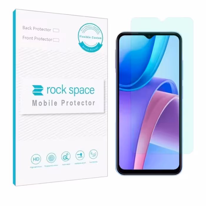  گلس شیائومی Redmi note 11R مدل نانو هیدروژل گرین لایت برند راک اسپیس