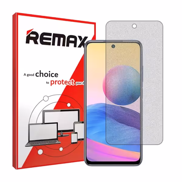 گلس شیائومی Redmi Note 10 5G مدل هیدروژلی مات برند ریمکس کد S