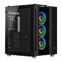 کیس کورسیر Crystal Series 680X RGB Black