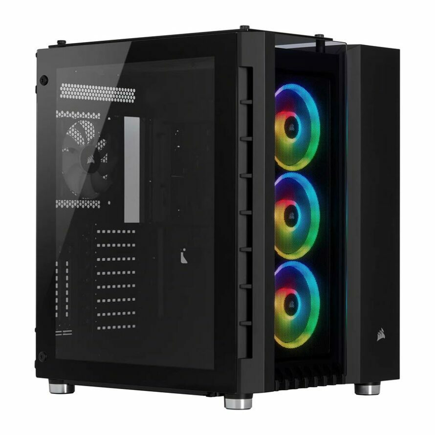 کیس کورسیر Crystal Series 680X RGB Black