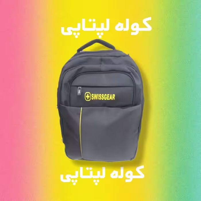 کوله پشتی مخصوص لپتاپ رنگ مشکی 
