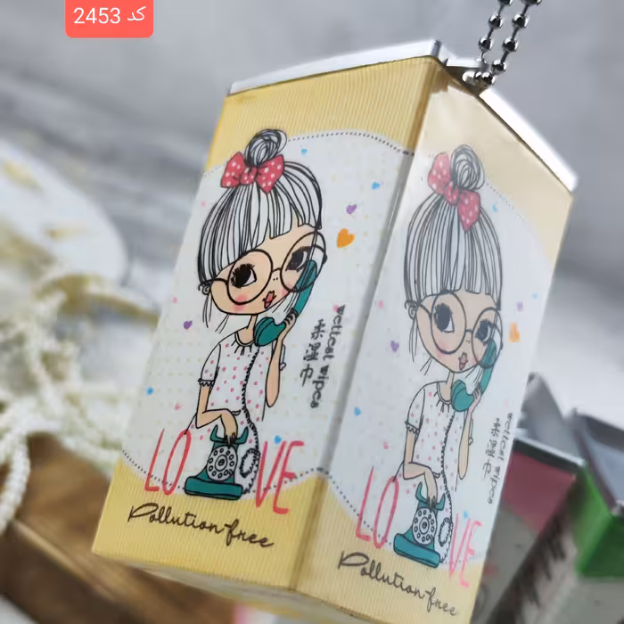 دستمال مرطوب قوطی بیمکث