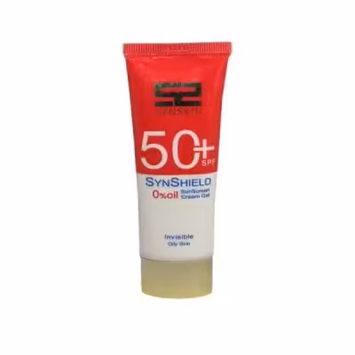 کرم ژل ضد آفتاب بدون رنگ ساین اسکین مدل SPF 50 مناسب پوست های چرب حجم 50 میلی لیتر