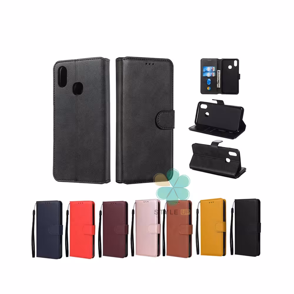 کیف چرم گوشی سامسونگ Galaxy A20 مدل ایمپریال قفل دار