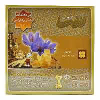 پرده نبات ممتاز  زعفرانی افضلی