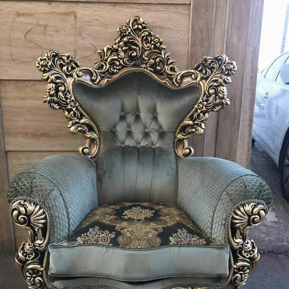 مبل استیل مدل گلریز  چوب راش نشیمن7نفره و 9نفر ترکیب رنگ بندی چوب و پارچه به سلیقه مشتری انجام میشود 