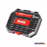 مجموعه 37 عددی پیچ گوشتی ساعتی جغجغه ای رونیکس مدل RH-2719