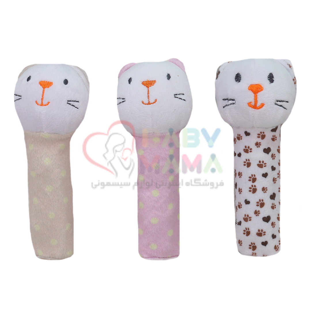 جغجغه دمبلی حیوانات